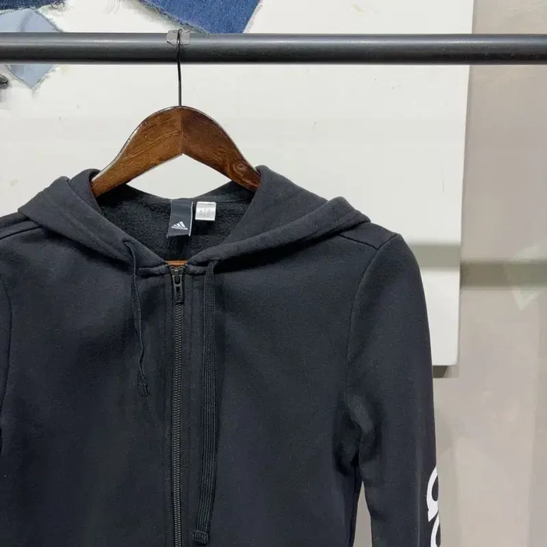 (95) 아디다스 여성 캐주얼 스트릿 기모 후드집업 자켓 상품이미지3