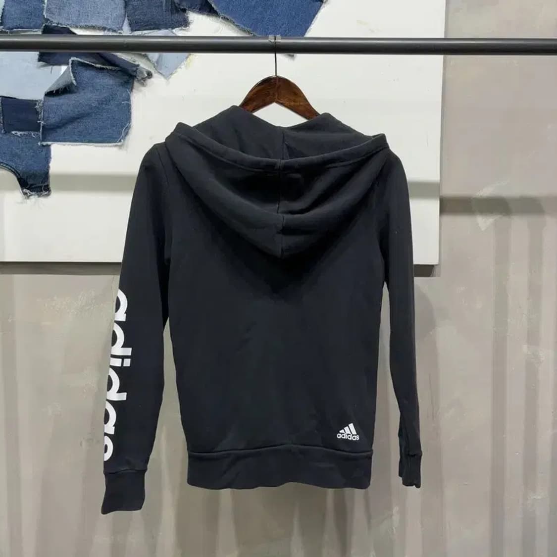 (95) 아디다스 여성 캐주얼 스트릿 기모 후드집업 자켓 상품이미지4