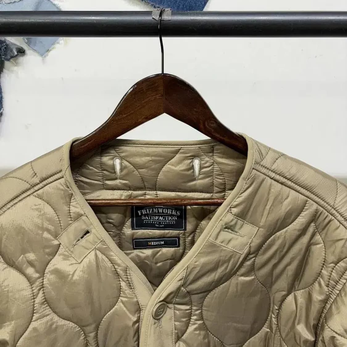 (95) 프리즘웍스 캐주얼 퀼팅 깔깔이 경량패딩 자켓 상품이미지2