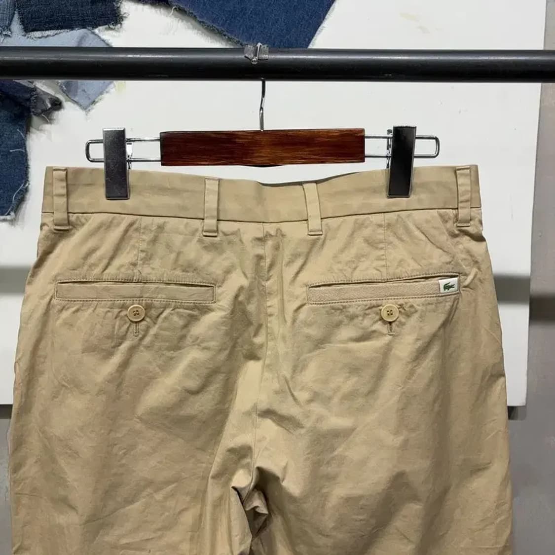 (29인치) 라코스테 캐주얼 커스텀슬림핏 코튼팬츠 면바지 상품이미지4