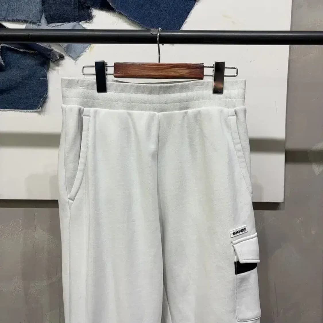 (28~30인치) 아이더 아웃도어 밴딩 포켓 조거팬츠 운동바지 상품이미지2