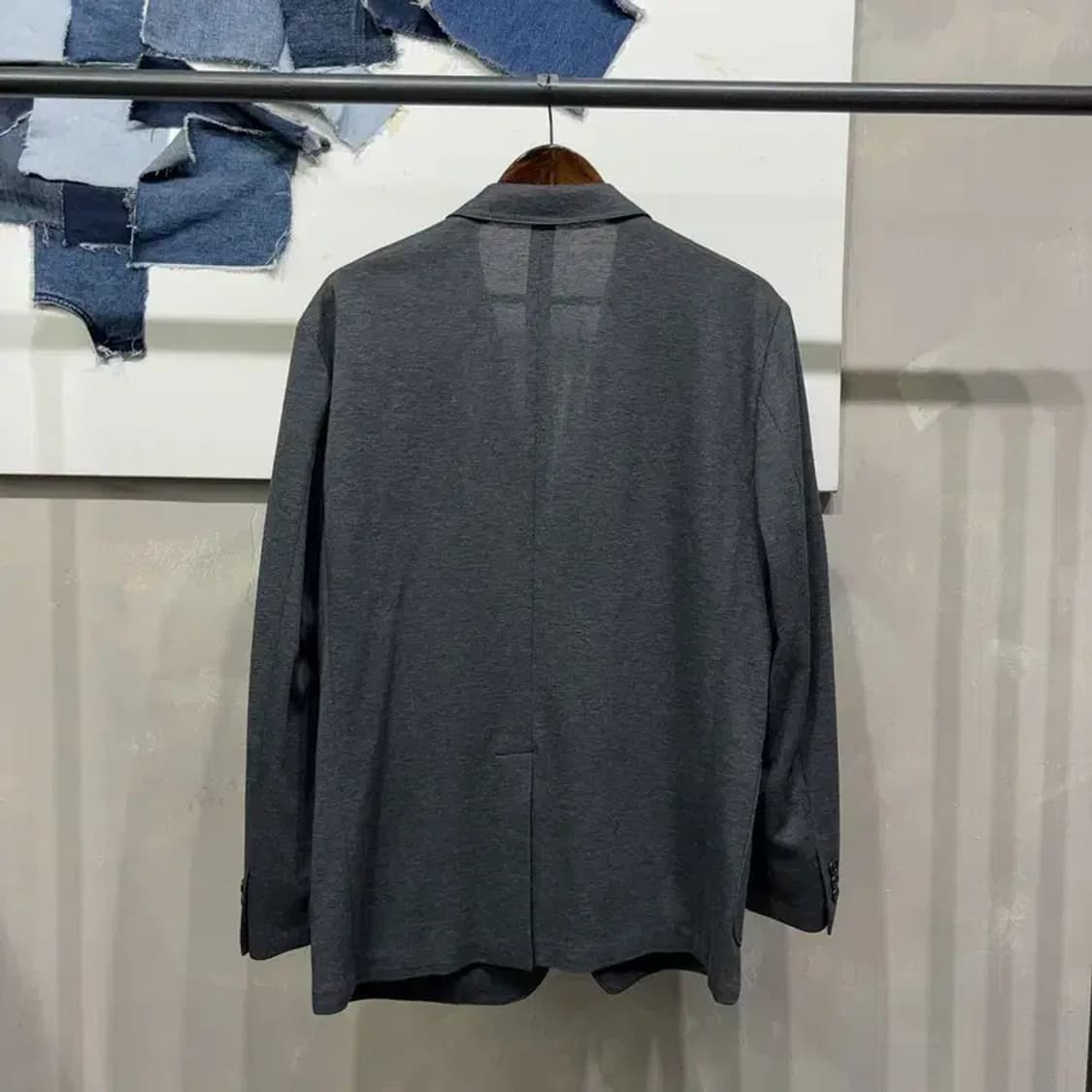 (105) 유니클로 캐주얼 베이직 싱글 블레이저 자켓 상품이미지4