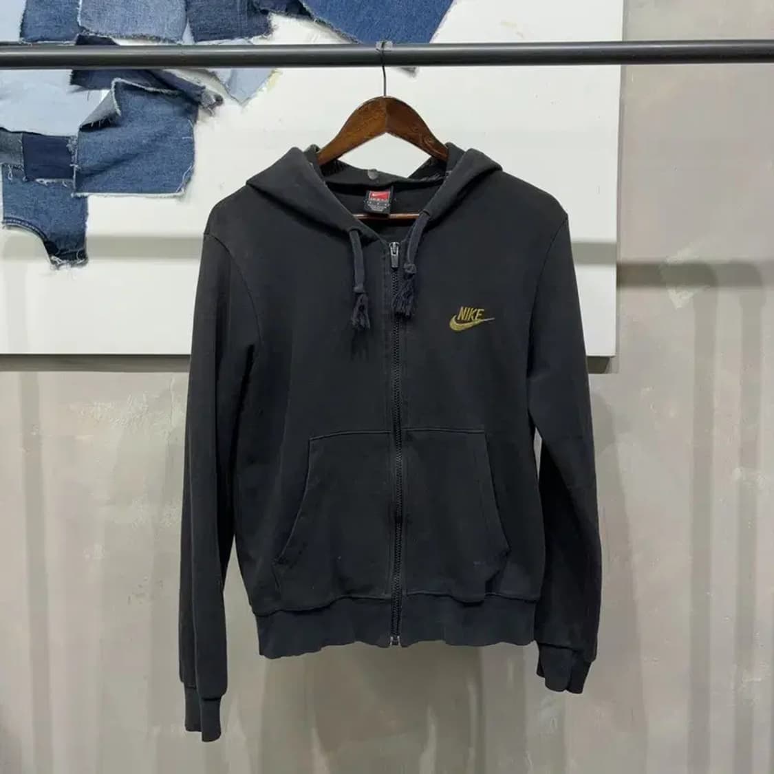 (95) 나이키 여성 스트릿 캐주얼 백프린팅 후드집업 자켓 상품이미지1