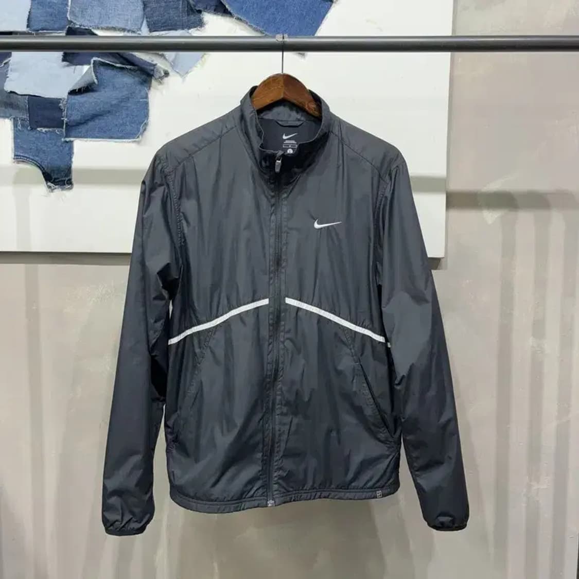 (100) 나이키 캐주얼 운동 바람막이 자켓 상품이미지1