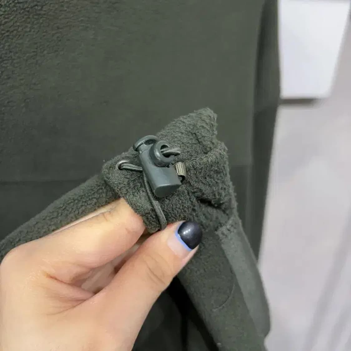 (100) 커버낫 스트릿 캐주얼 자수 후리스 집업 자켓 상품이미지6