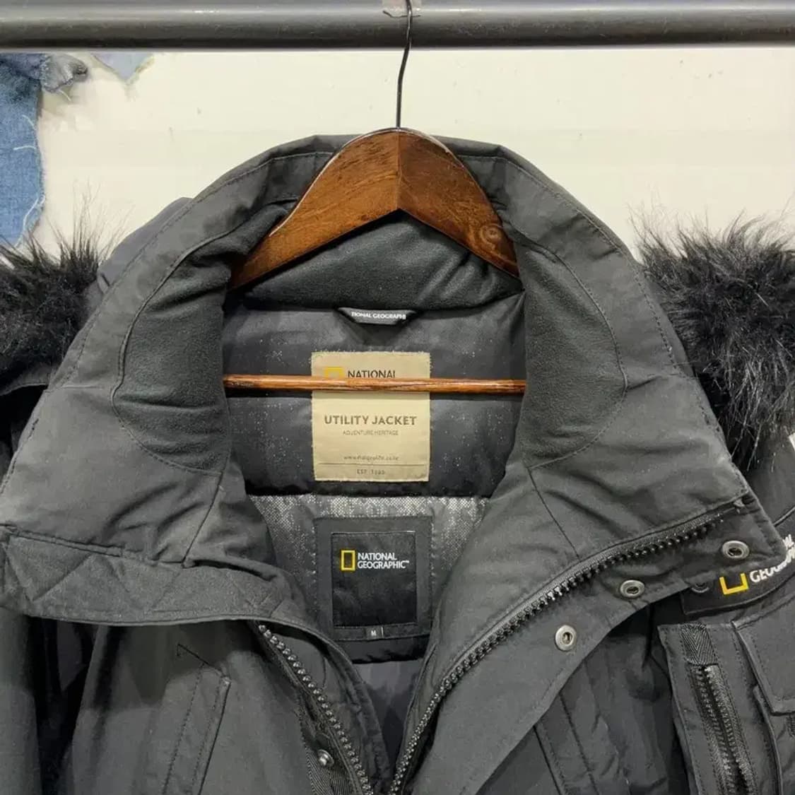 (95) 내셔널지오그래픽 캐주얼 와펜 덕다운 오리털 패딩 상품이미지2