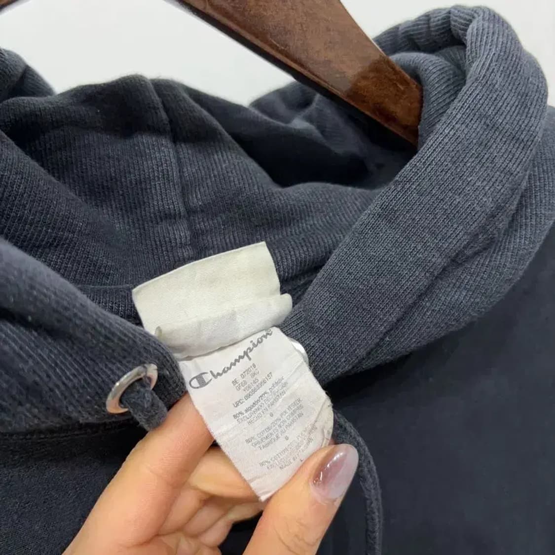 (110) 챔피온 스트릿 캐주얼 리버스위브 자수 기모 후드티 상품이미지5