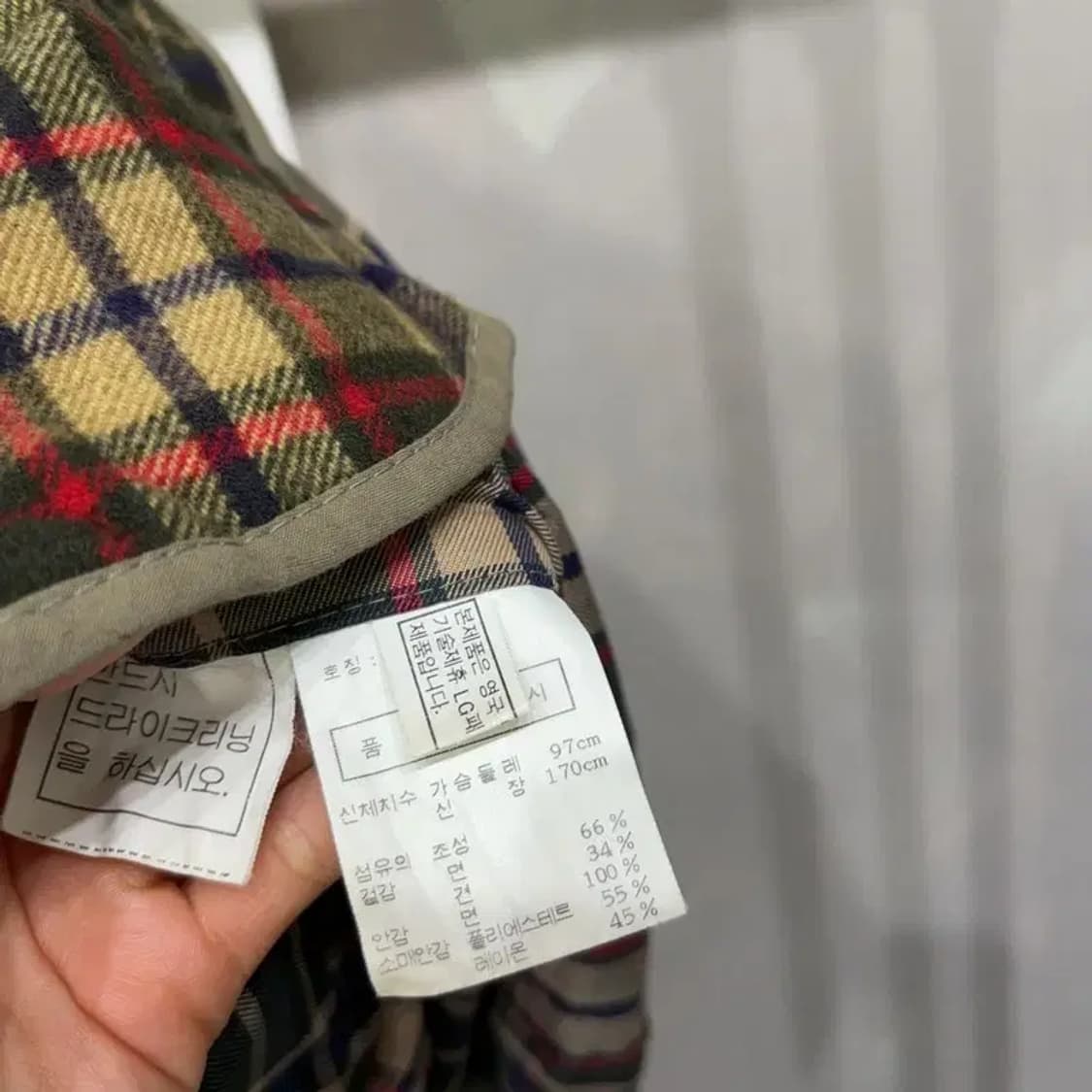 (95) 닥스 캐주얼 클래식 코튼 롱코트 상품이미지5