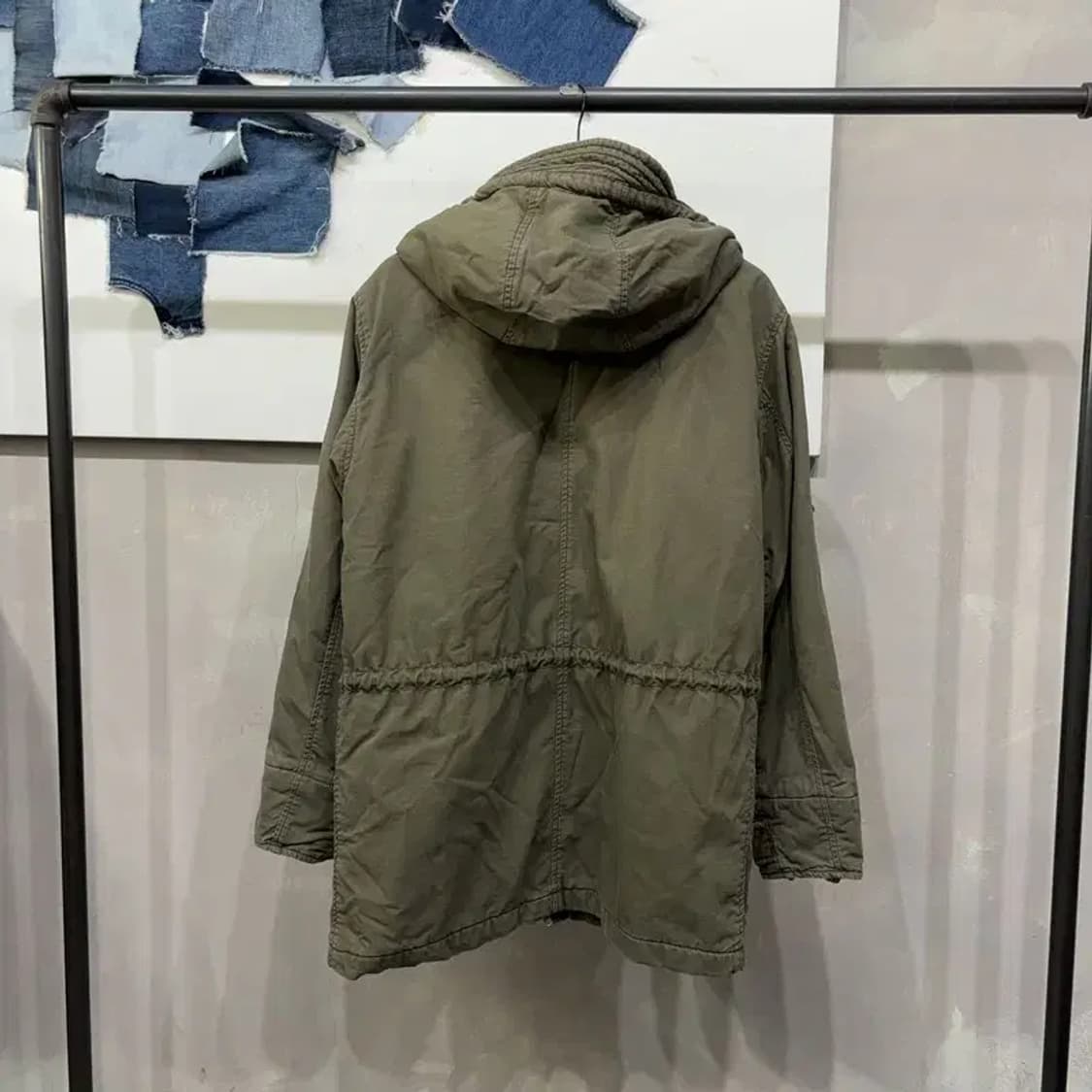 (95) 폴로 데님앤서플라이 밀리터리 캐주얼 야상 패딩 자켓 상품이미지4