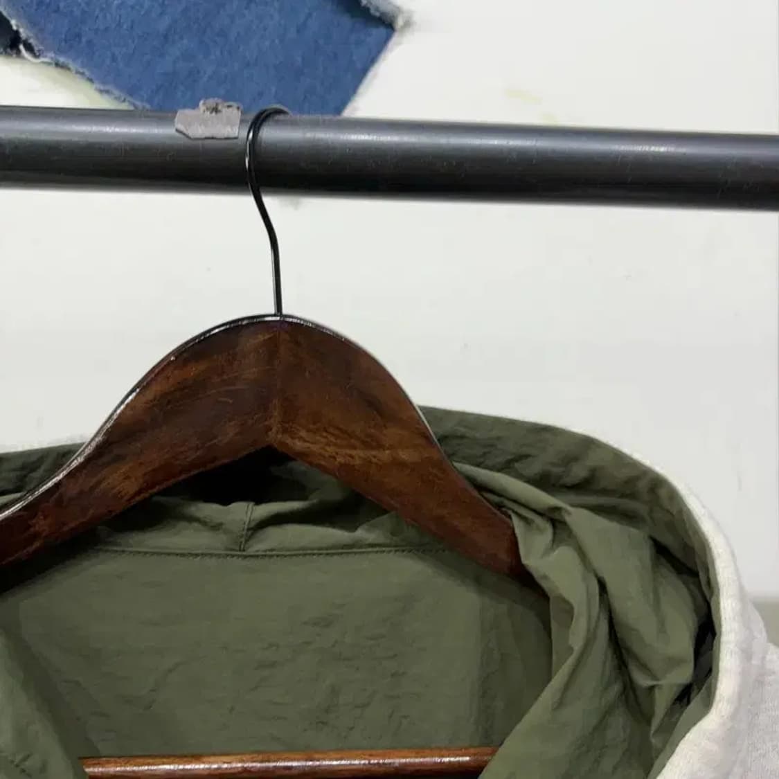 (100) 예일 스트릿 캐주얼 리버시블 바람막이 후드집업 자켓 상품이미지5