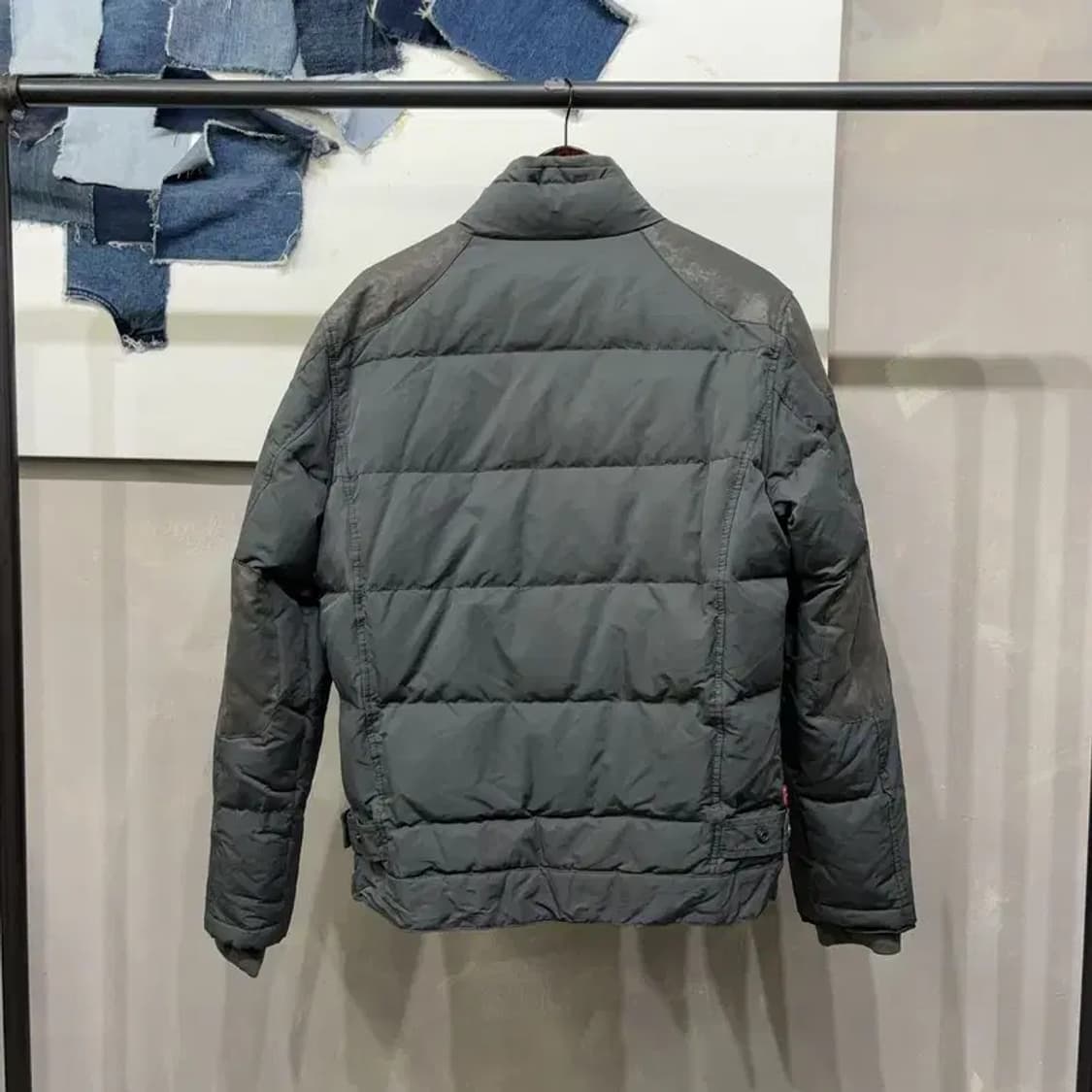 (100) 리바이스 캐주얼 구스다운 거위털 패딩 자켓 상품이미지4