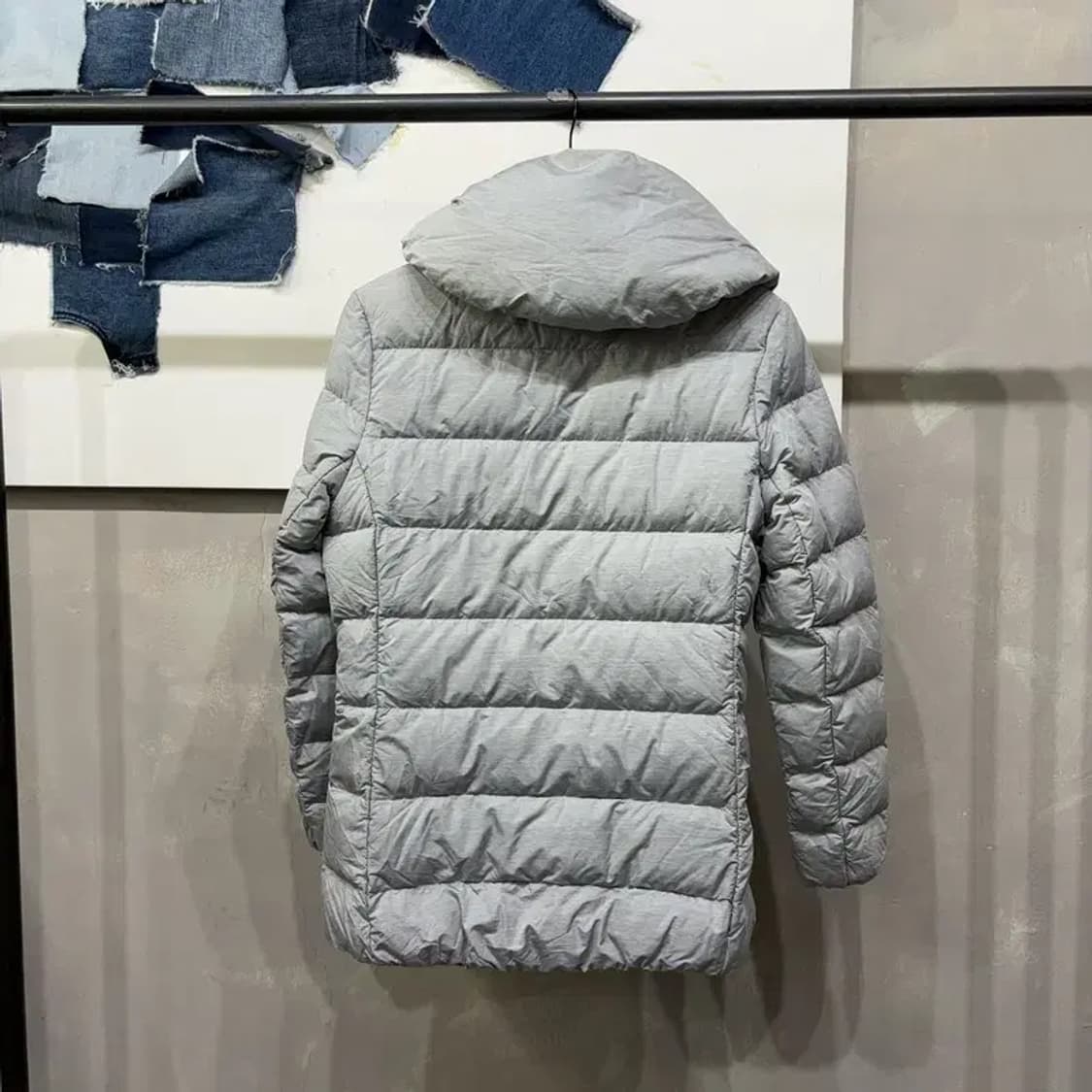 (105) 아디다스 여성 캐주얼 덕다운 오리털 후드 패딩 자켓 상품이미지4