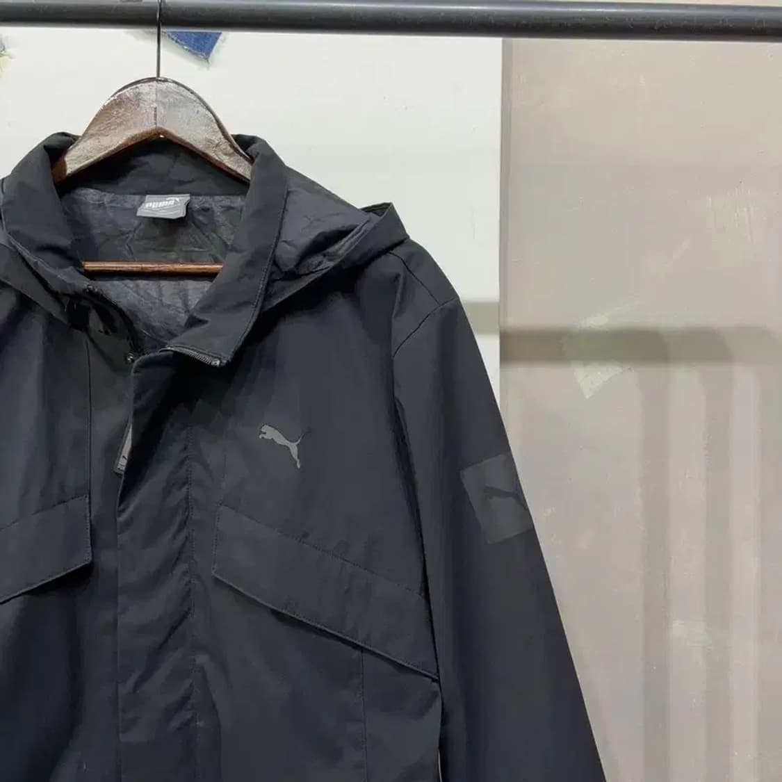 (110) 퓨마 등산 아웃도어 윈드셀 후드 바람막이 자켓 상품이미지3