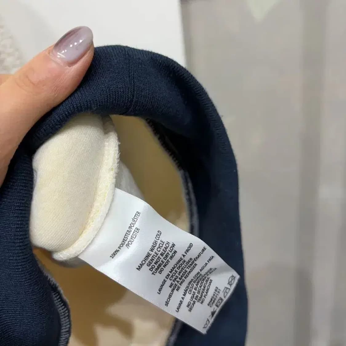 (90) 타미힐피거 캐주얼 양털 뽀글이 후리스 반집업 긴팔 티 상품이미지5