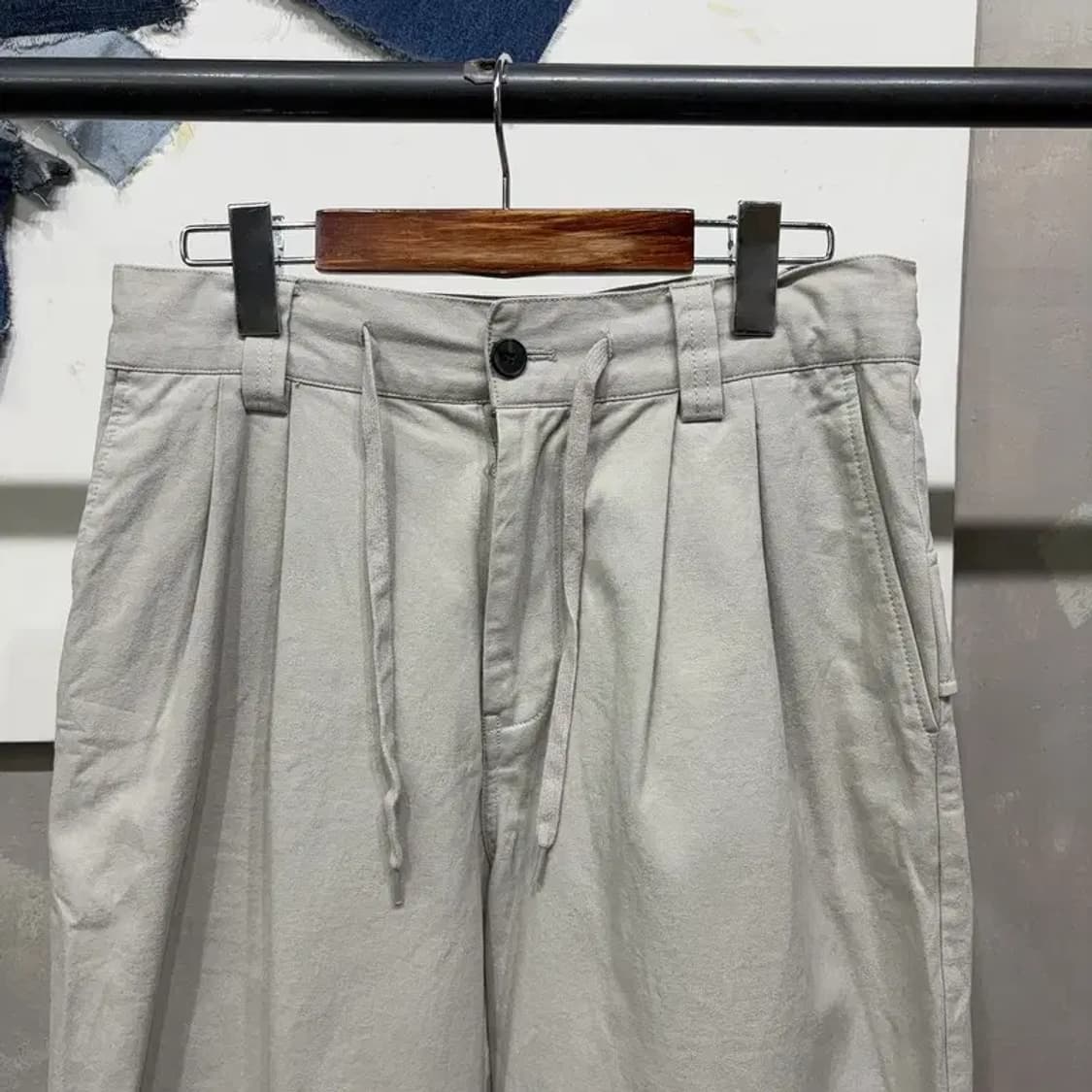 (30인치) 에잇세컨즈 캐주얼 베이직 투턱 면바지 치노팬츠 상품이미지2