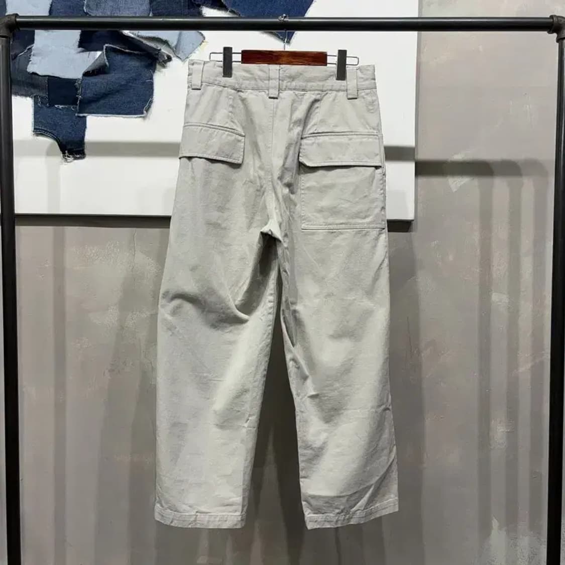 (30인치) 에잇세컨즈 캐주얼 베이직 투턱 면바지 치노팬츠 상품이미지3