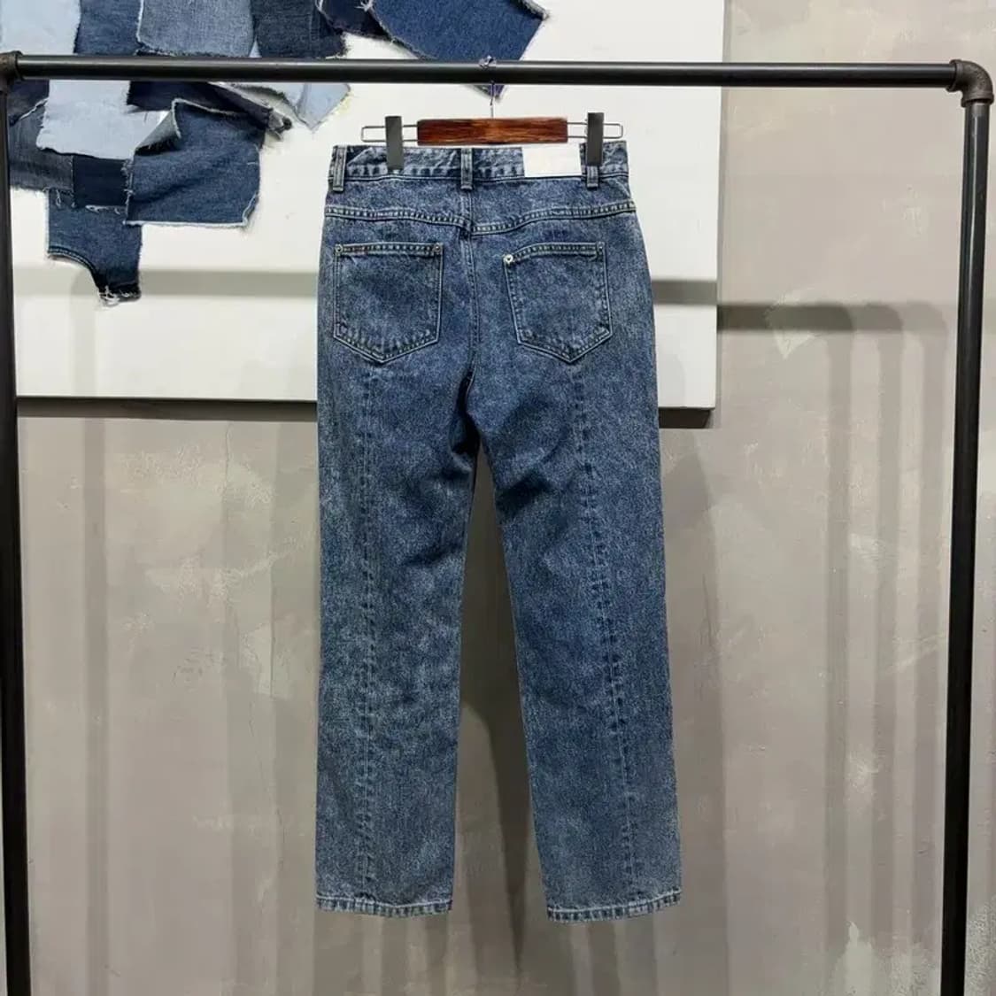 (26인치) SJYP 여성 한섬 워싱 데님팬츠 청바지 상품이미지3