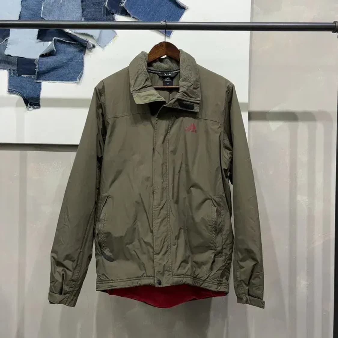 (100) 아디다스 스트릿 캐주얼 패디드 바람막이 점퍼 상품이미지1