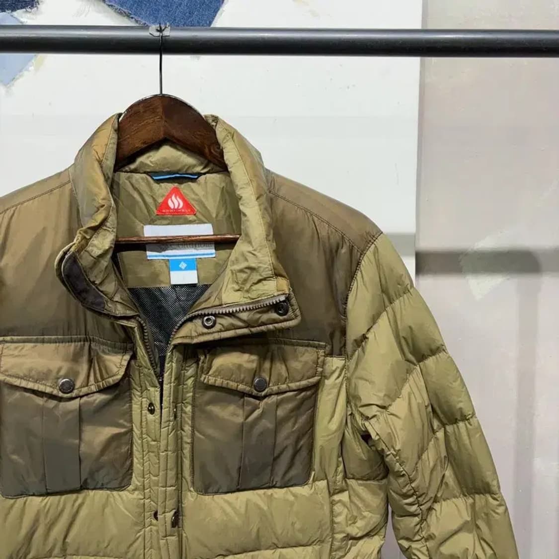 (100) 콜롬비아 아웃도어 구스다운 거위털 패딩 상품이미지3