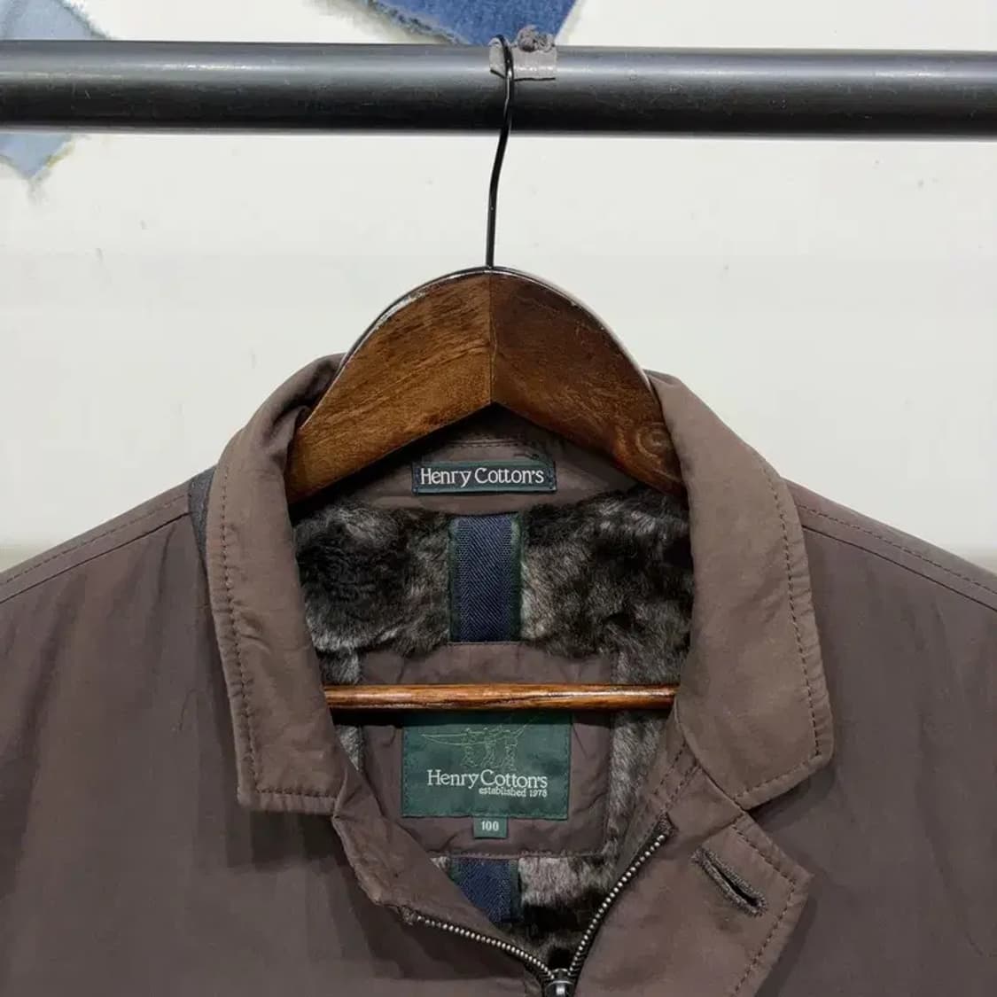 (100) 헨리코튼 캐주얼 클래식 경량 패딩 블레이저 자켓 상품이미지2