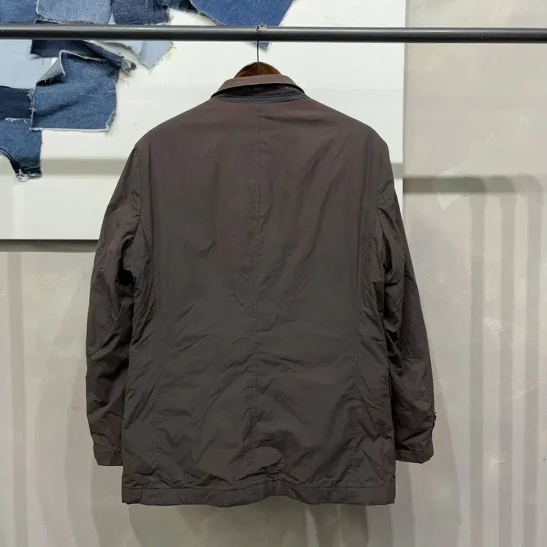 (100) 헨리코튼 캐주얼 클래식 경량 패딩 블레이저 자켓 상품이미지4