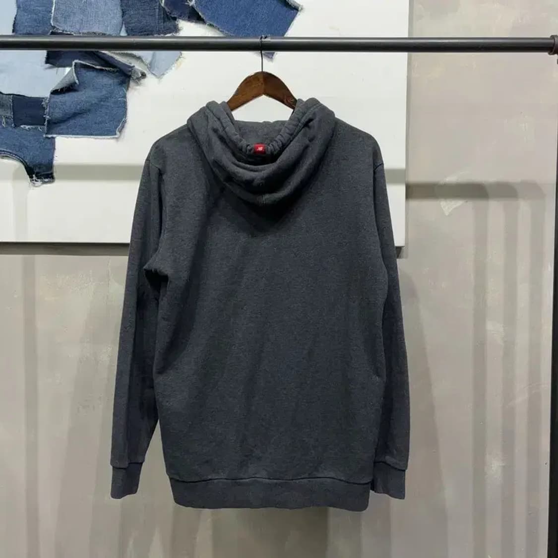 (100) 뉴발란스 스트릿 캐주얼 프린팅 후드티 상품이미지4