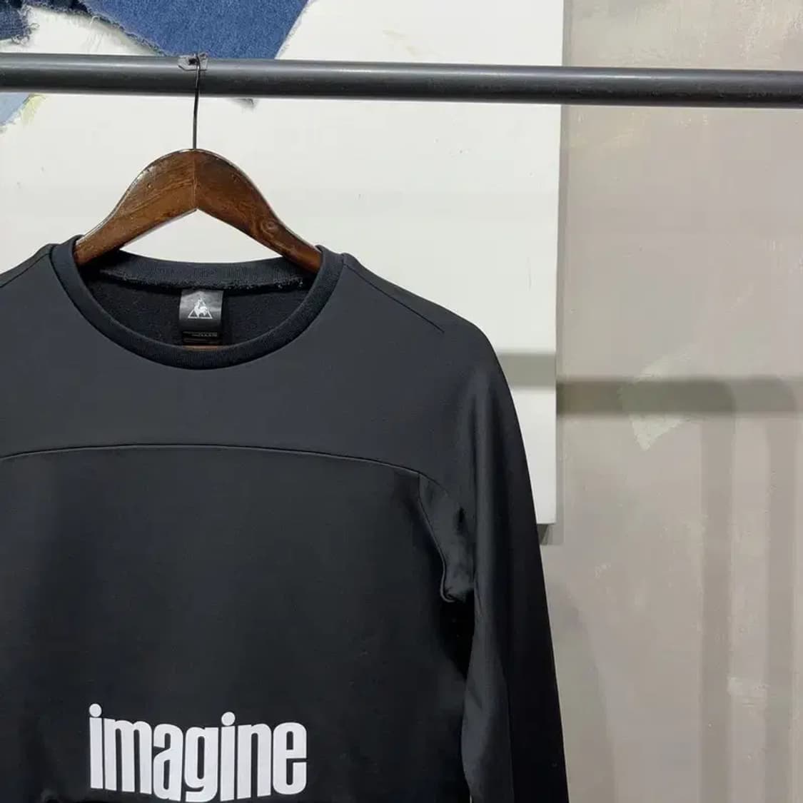 (90) 르꼬끄 여성 모듈레이트 운동 기능성 기모 맨투맨 긴팔 티 상품이미지3