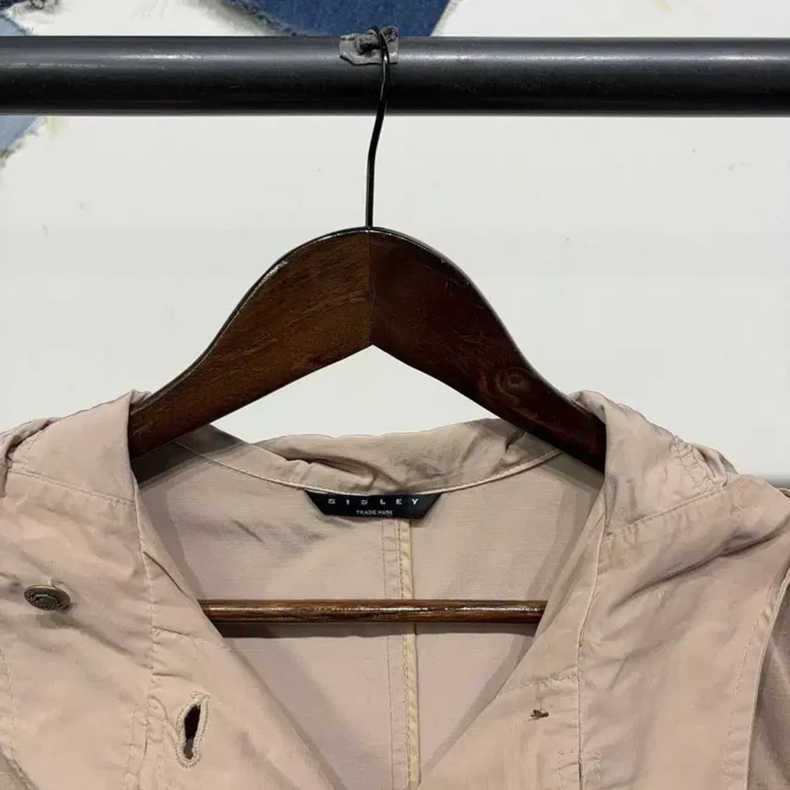 (85) 시슬리 여성 캐주얼 후드 롱 트렌치 코트 상품이미지2