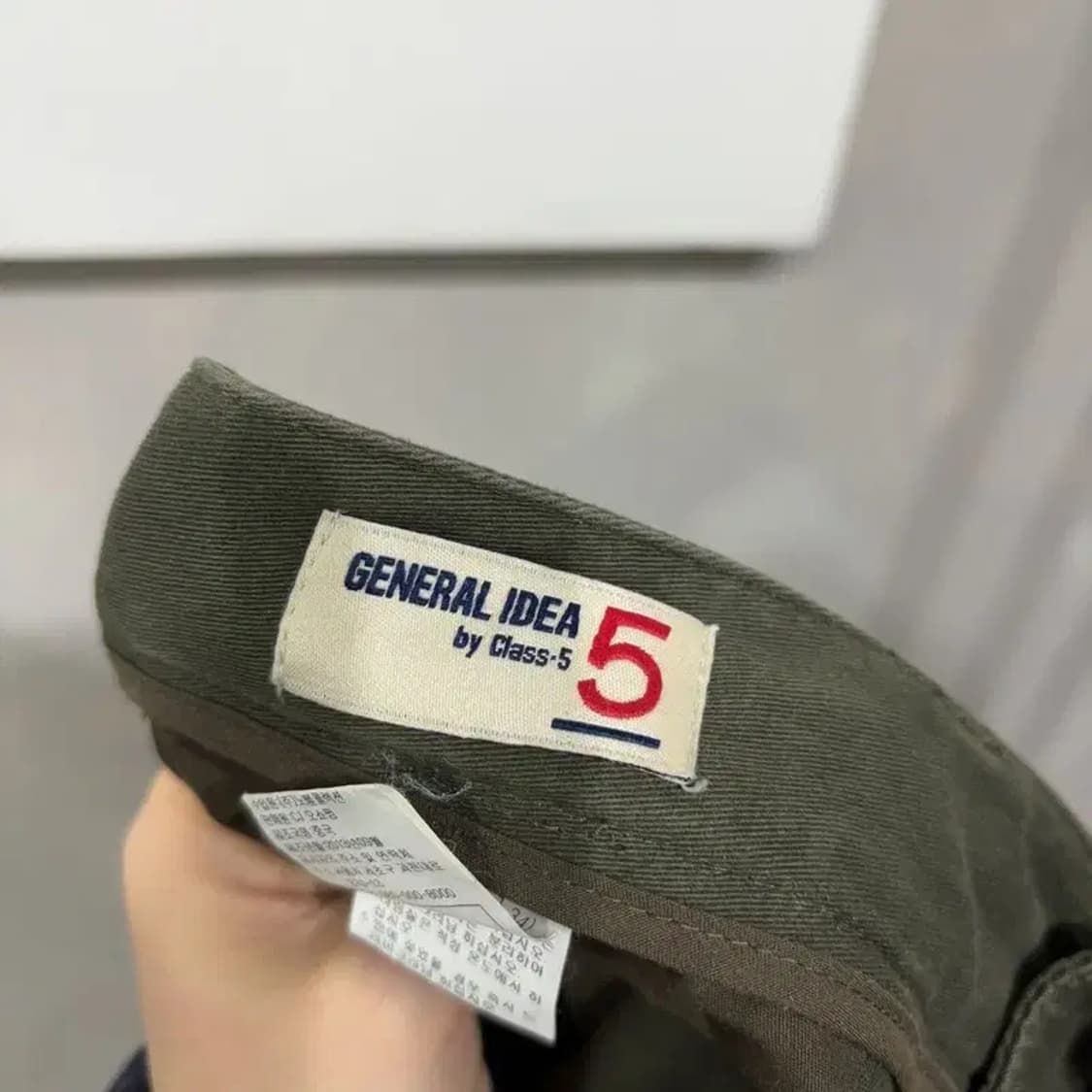 (34인치) 제너럴아이디어 캐주얼 코튼 팬츠 바지 상품이미지5