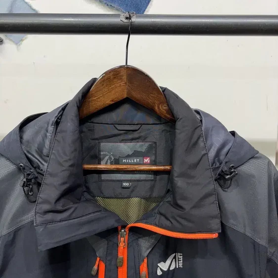 (100) 밀레 등산 아웃도어 고어텍스 바람막이 자켓 상품이미지2