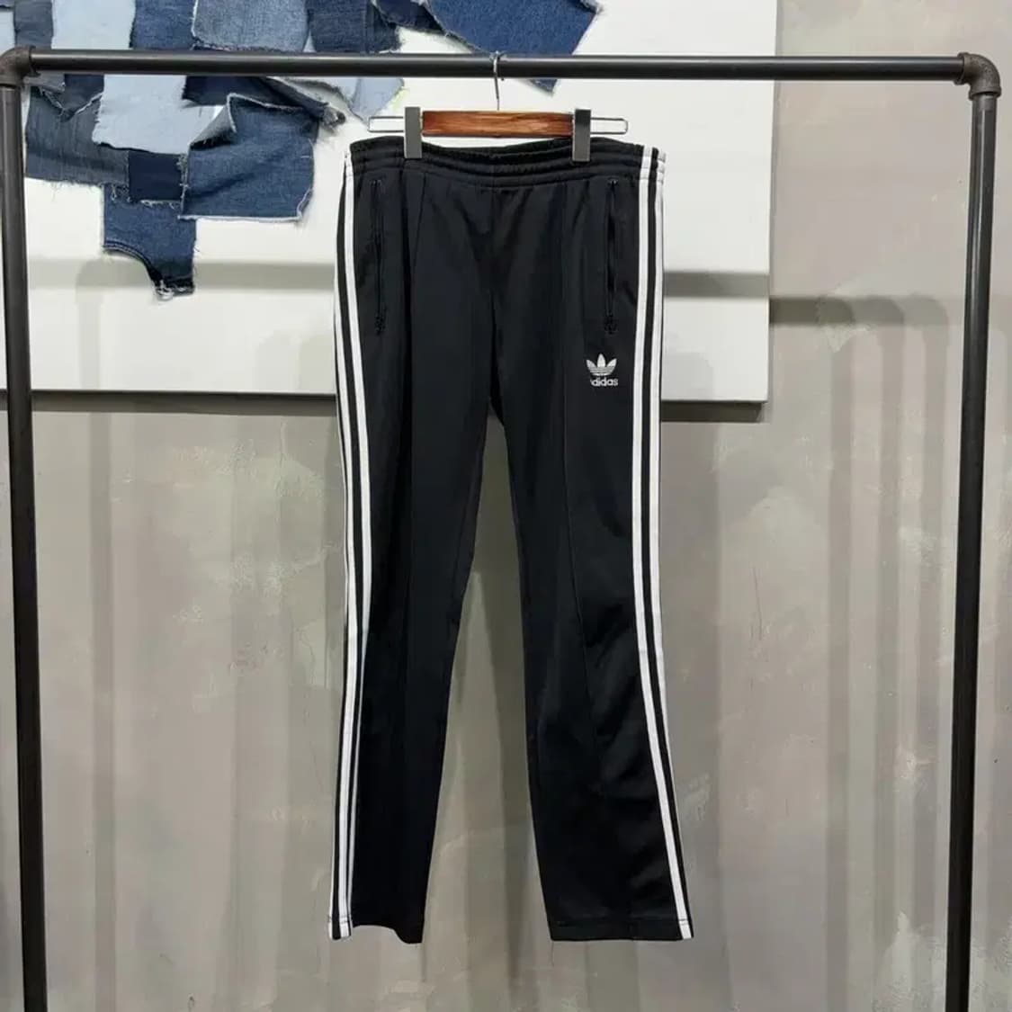(30~32인치) 아디다스 스트릿 유로파 밴딩 트레이닝팬츠 바지 상품이미지1