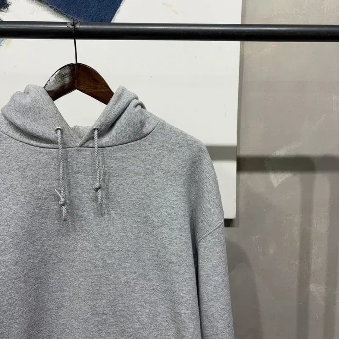 (115) 챔피온 스트릿 캐주얼 그레이 후드티 상품이미지3