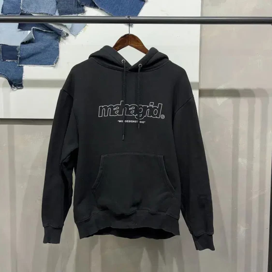 (95) 마하그리드 스트릿 캐주얼 프린팅 기모 후드티 상품이미지1