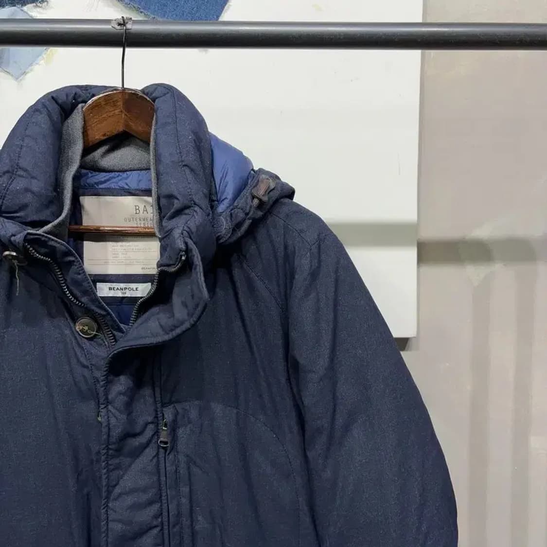 (100) 빈폴 캐주얼 구스다운 거위털 패딩 점퍼 상품이미지3