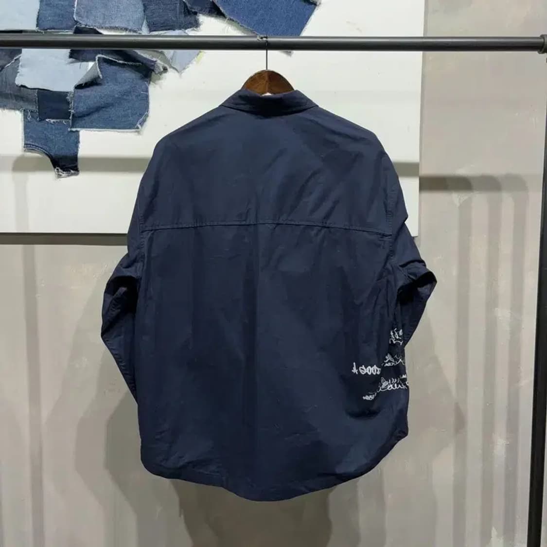 (100) H.M 흐앤므 캐주얼 프린팅 셔츠 남방 상품이미지4