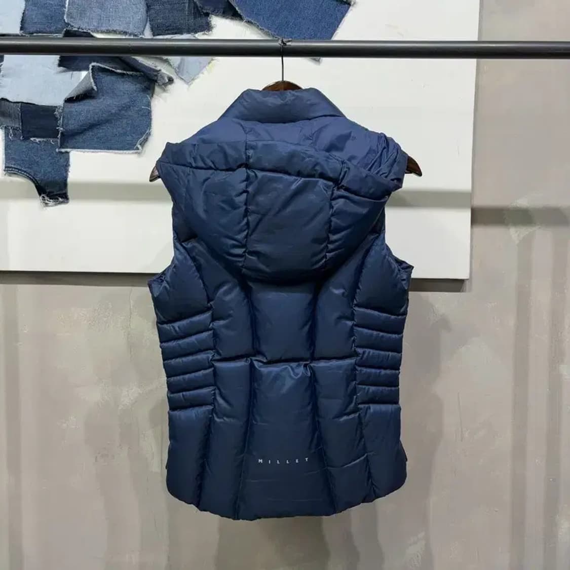 (95) 밀레 여성 등산 아웃도어 덕다운 오리털 패딩조끼 상품이미지4