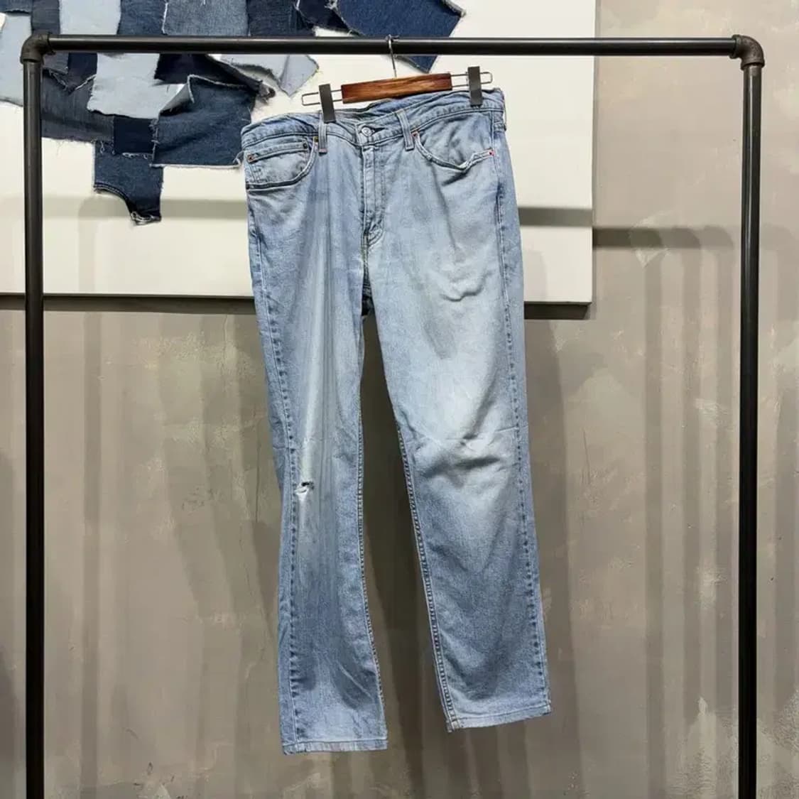 (34인치) 리바이스 511 캐주얼 연청바지 데님팬츠 상품이미지1