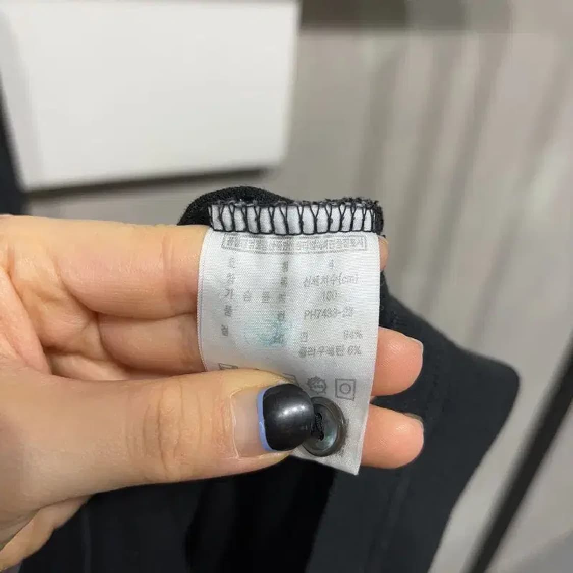 (100) 라코스테 캐주얼 클래식 자수 긴팔 카라 티 상품이미지5