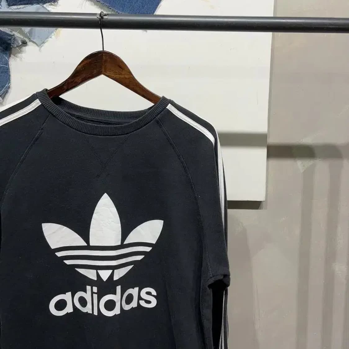(105) 아디다스 캐주얼 유로파 기모 맨투맨 긴팔 티 상품이미지3