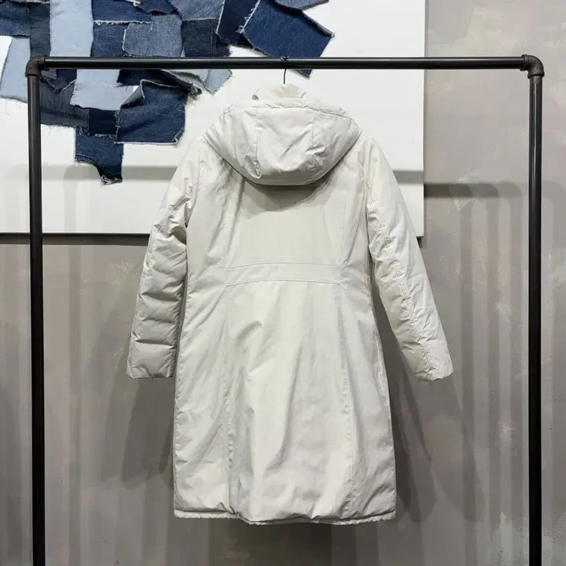 (95) 네파 여성 등산 고어텍스 구스다운 거위털 패딩 코트 상품이미지4