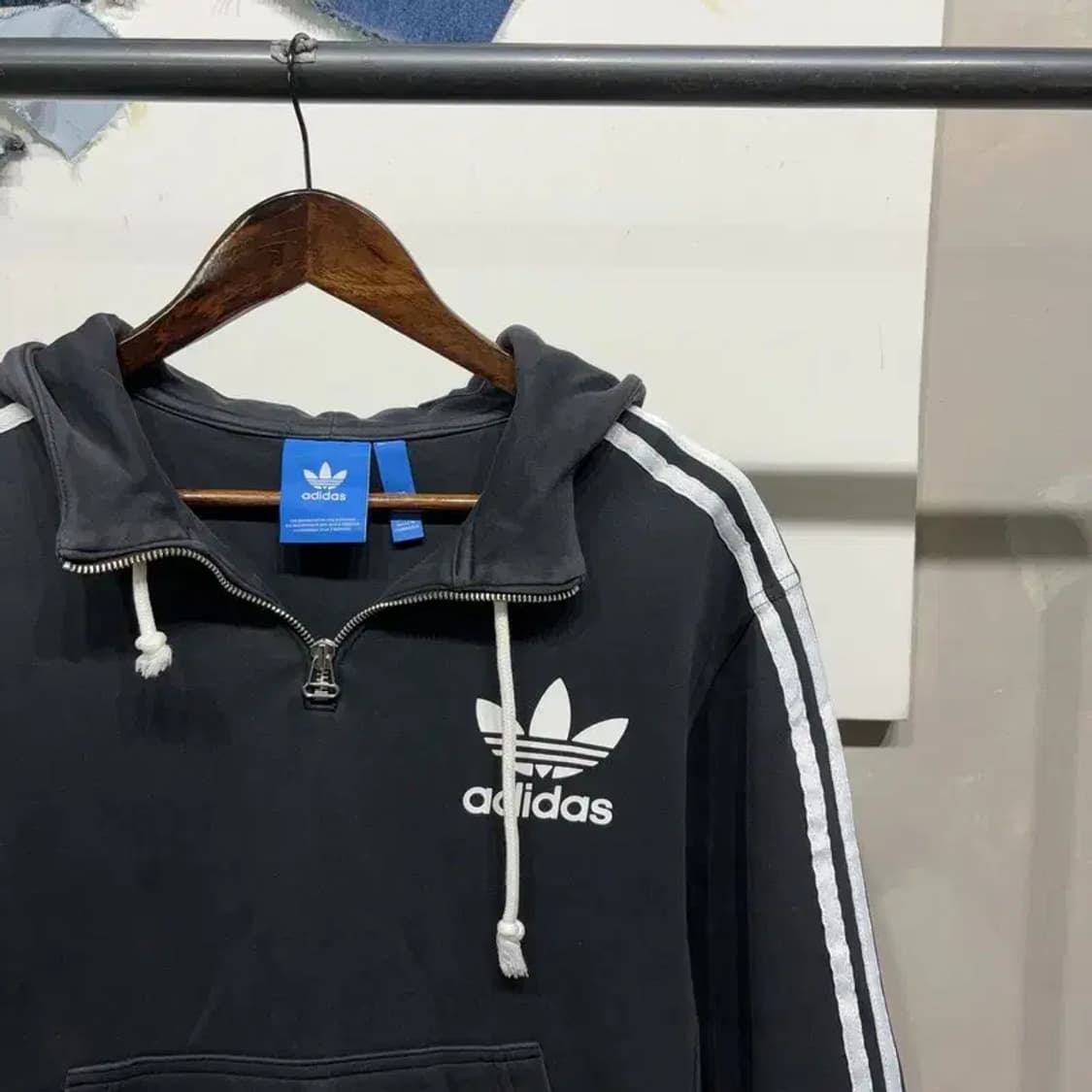 (100) 아디다스 캐주얼 유로파 반집업 후드티 상품이미지3