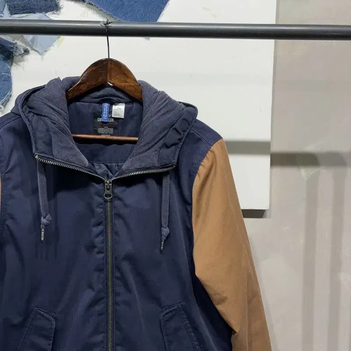 (95) H.M 흐앤므 캐주얼 패디드 코튼 바시티 자켓 상품이미지3