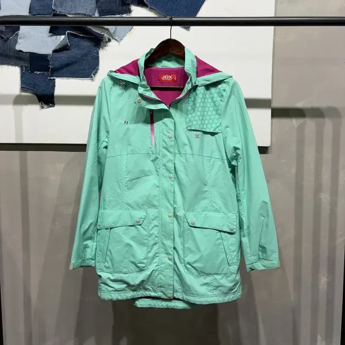 (100) JDX 여성 골프 스포츠 바람막이 집업 자켓 상품이미지1