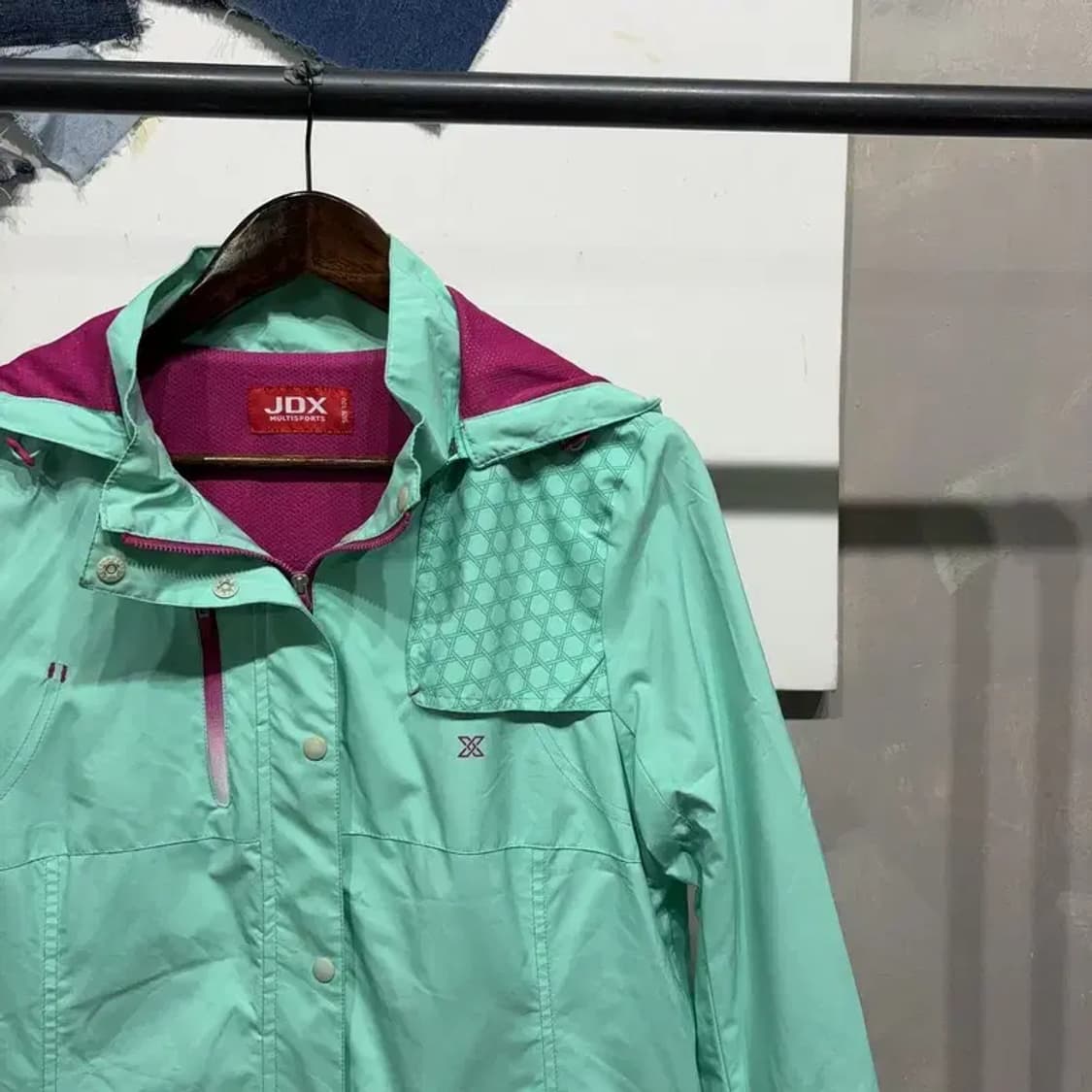 (100) JDX 여성 골프 스포츠 바람막이 집업 자켓 상품이미지3