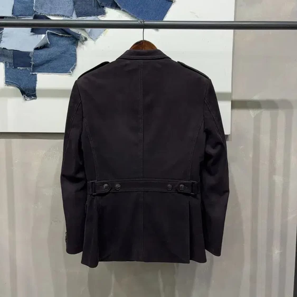 (95) 본 여성 캐주얼 스웨이드 블레이저 자켓 상품이미지4