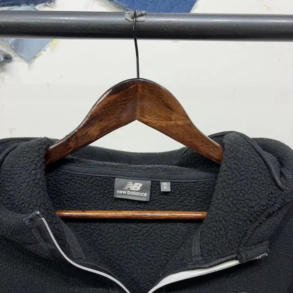 (95) 뉴발란스 캐주얼 스트릿 후리스 후드집업 자켓 상품이미지2