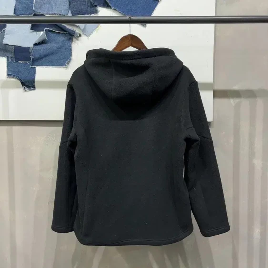 (95) 뉴발란스 캐주얼 스트릿 후리스 후드집업 자켓 상품이미지4