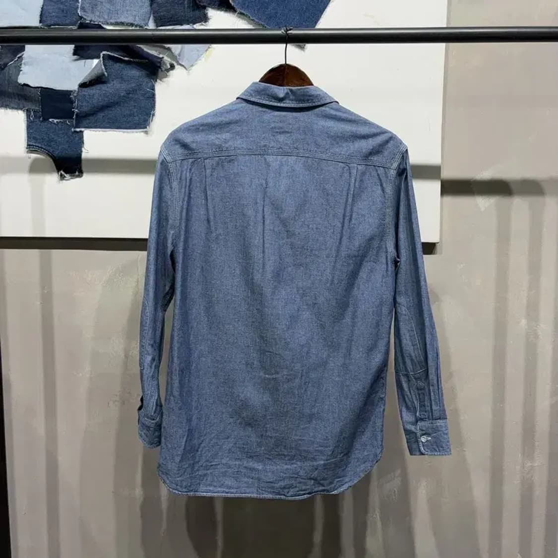 (100) 리바이스 캐주얼 스트레이트핏 청남방 데님 셔츠 상품이미지4