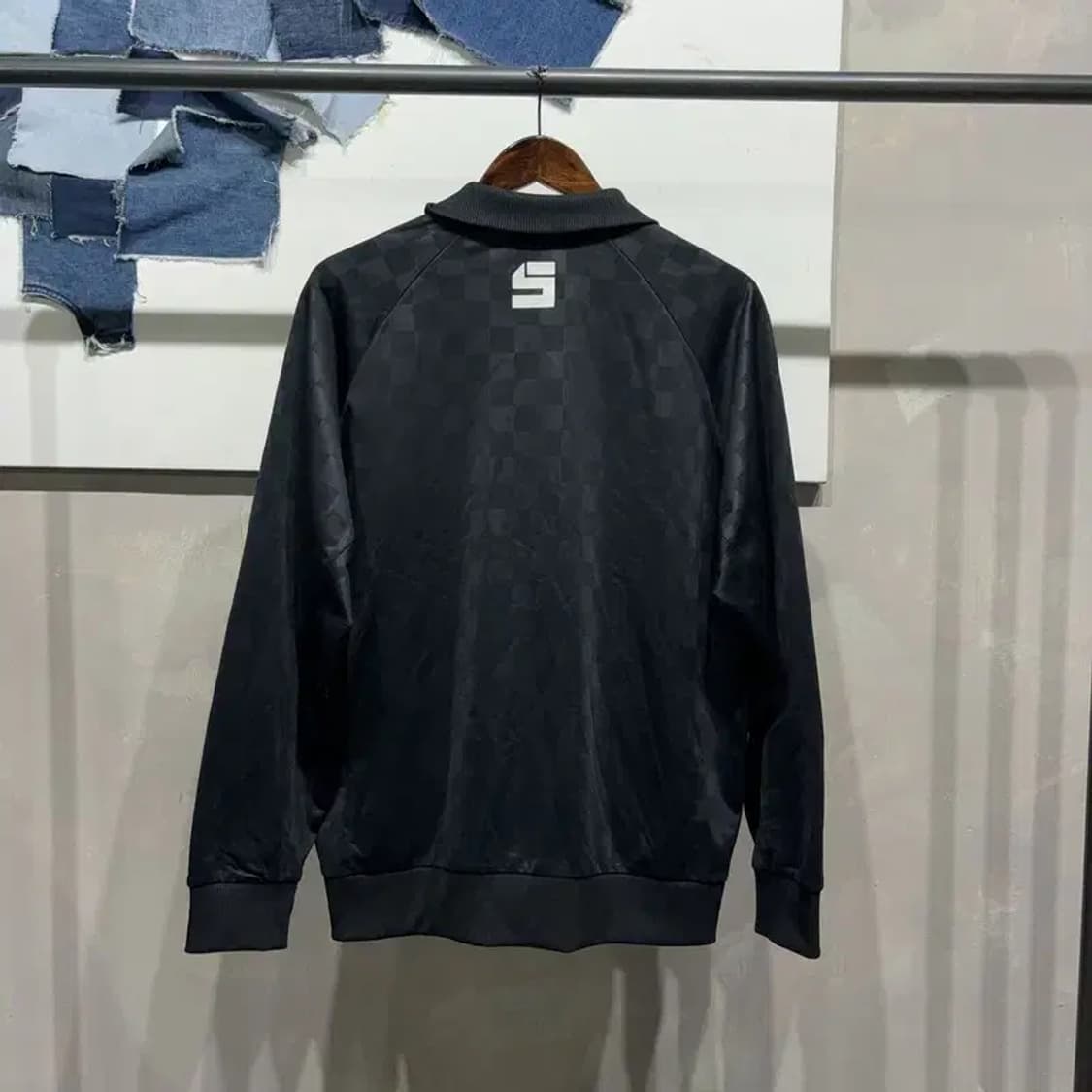 (100) 나이키 올드스쿨 체커보드 저지 집업 트랙탑 상품이미지4