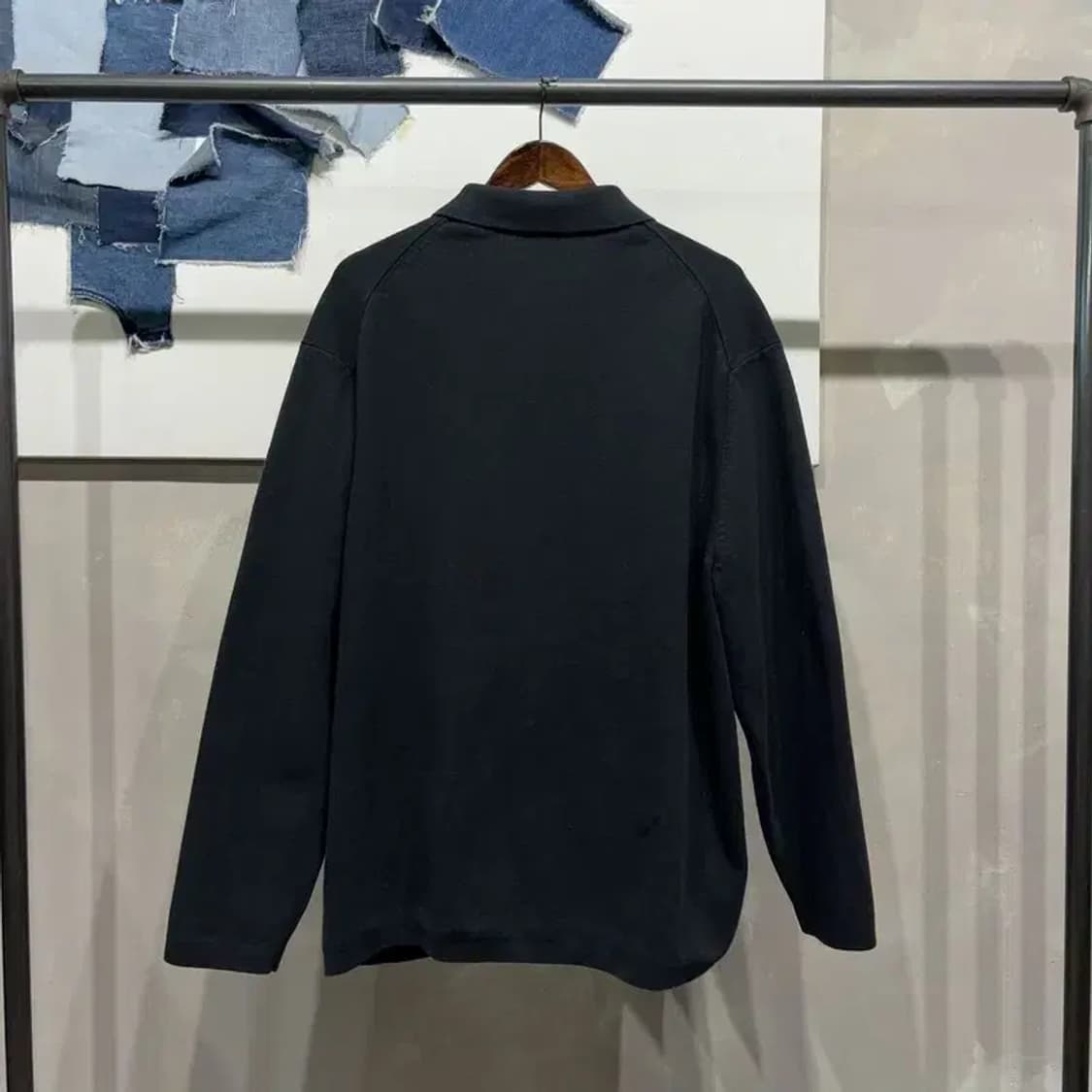 (115) 유니클로 캐주얼 카라 포켓 니트 가디건 상품이미지4